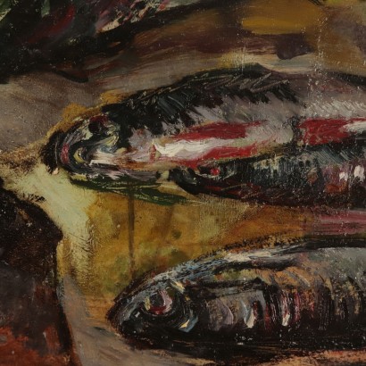 Nature morte avec des poissons