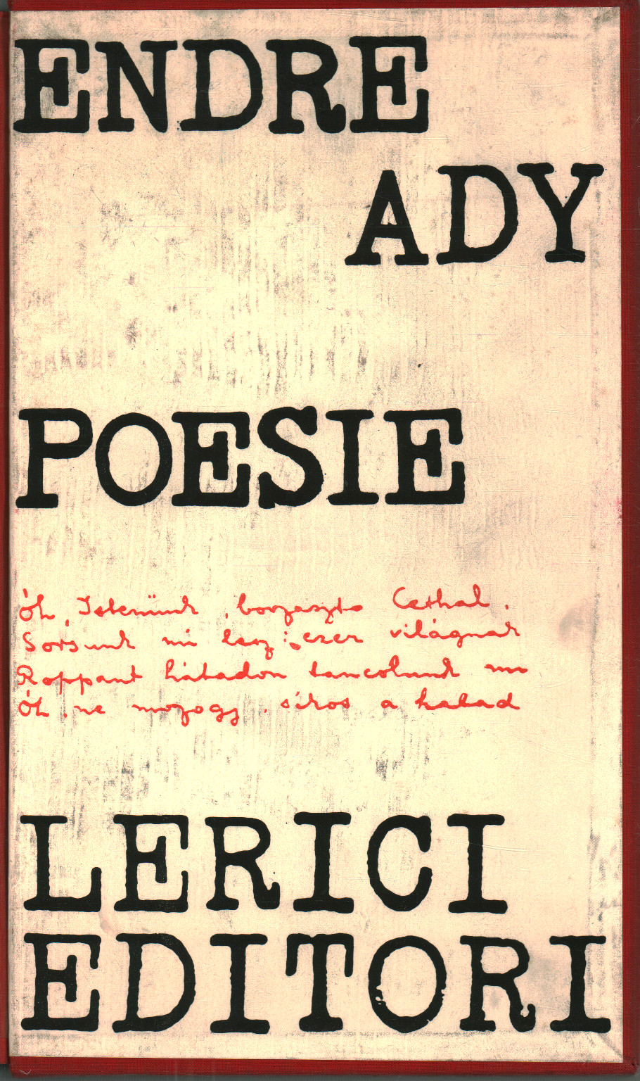 Poesie, di Endre Ady, s.a.