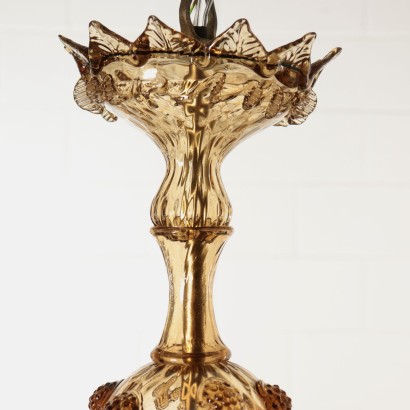 Glass Chandelier Made in Murano Italy 20th Century