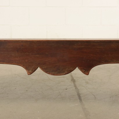 Revival Refectory Table Solid Oak Italy 20th Century