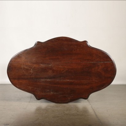 Walnut Table Manufactured in Italy 19th Century