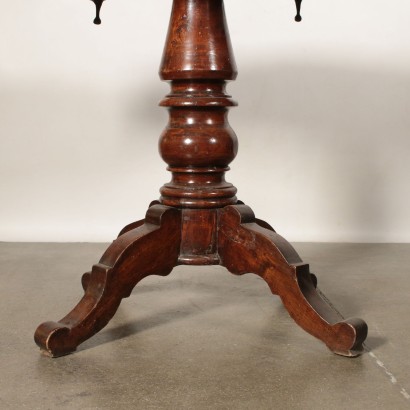 Walnut Table Manufactured in Italy 19th Century