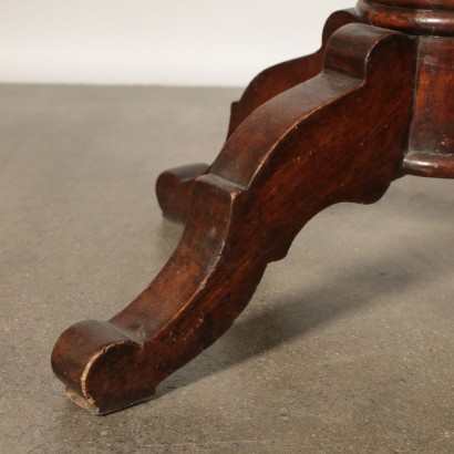 Walnut Table Manufactured in Italy 19th Century