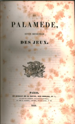 Le Palamède, revue mensuelle des jeux