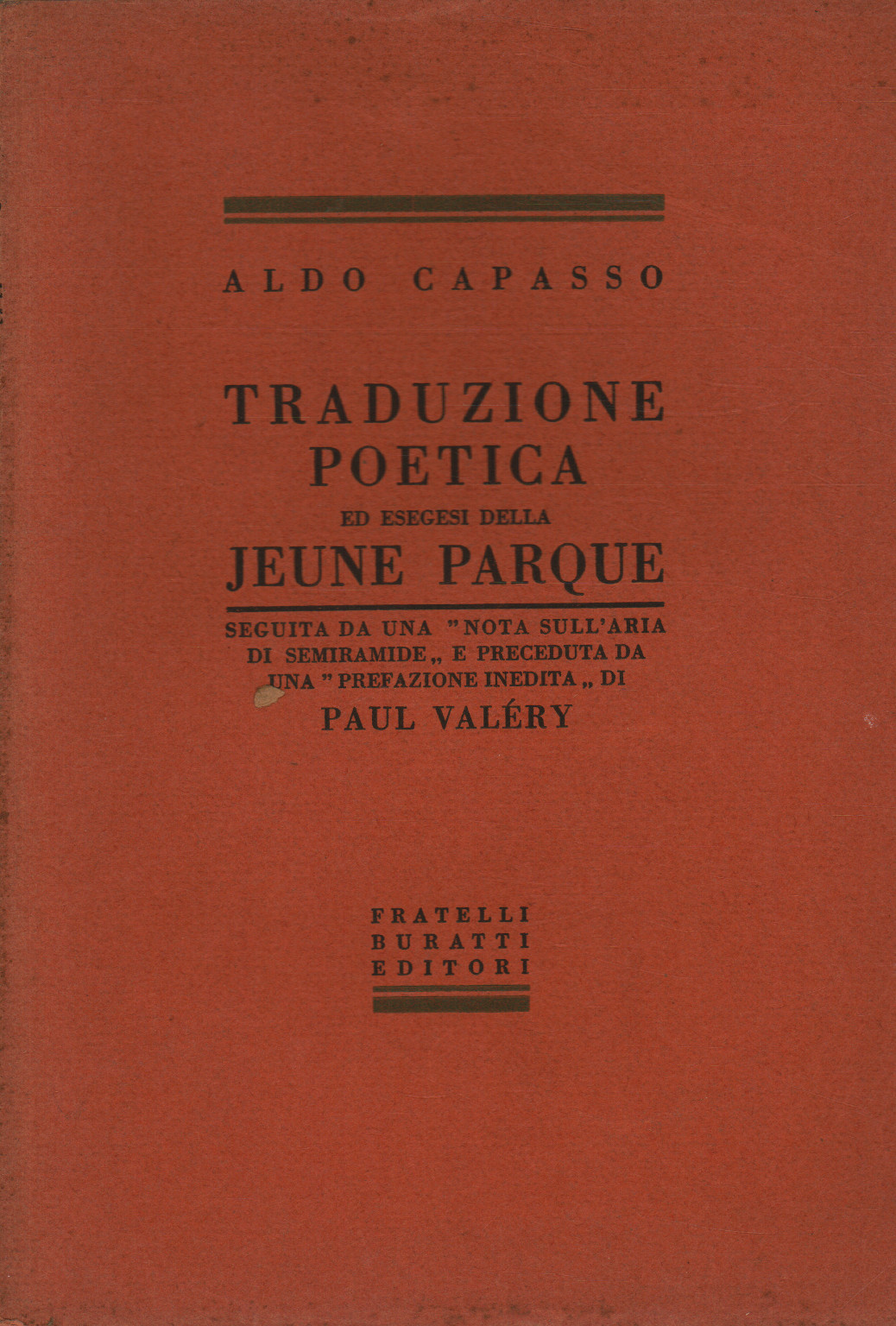 Traducción y exégesis de la "Jeune Parque" , s.una.