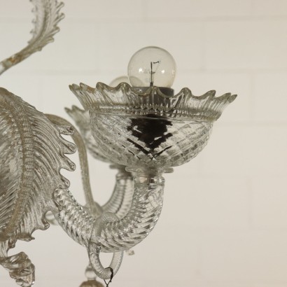 Chandelier Murano Glass Made in Italy 20th Century