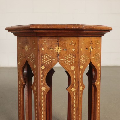 Inlaid Living Room Walnut Italy Late 19th Century