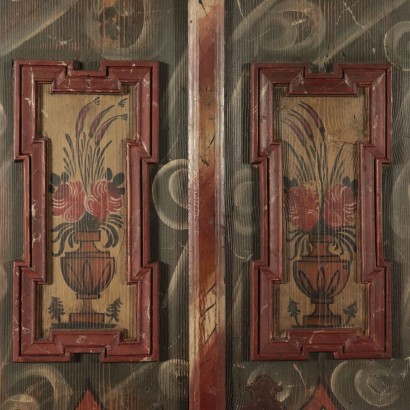 Cabinet painting tyrolean