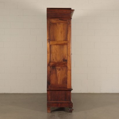 Wardrobe Four Doors Walnut Italy 19th Century