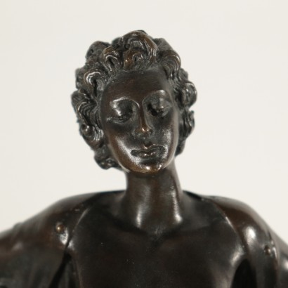 Female Figure Bronze Sculpture Copy of Demetre Haralam Chiparus