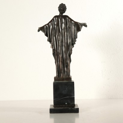Female Figure Bronze Sculpture Copy of Demetre Haralam Chiparus