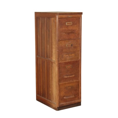 Filing Cabinet Wood Italy First Half of 1900s