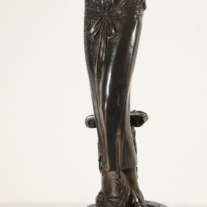 Female Figure Bronze Sculpture 20th Century