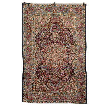 Handmade Kerman Rug Iran 1950s-1960s