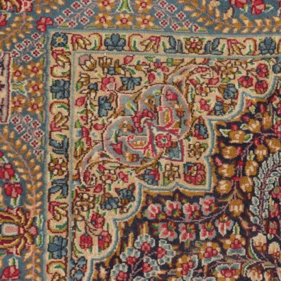 Handmade Kerman Rug Iran 1950s-1960s