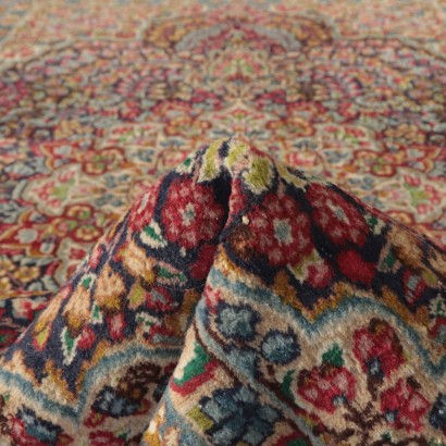 Handmade Kerman Rug Iran 1950s-1960s