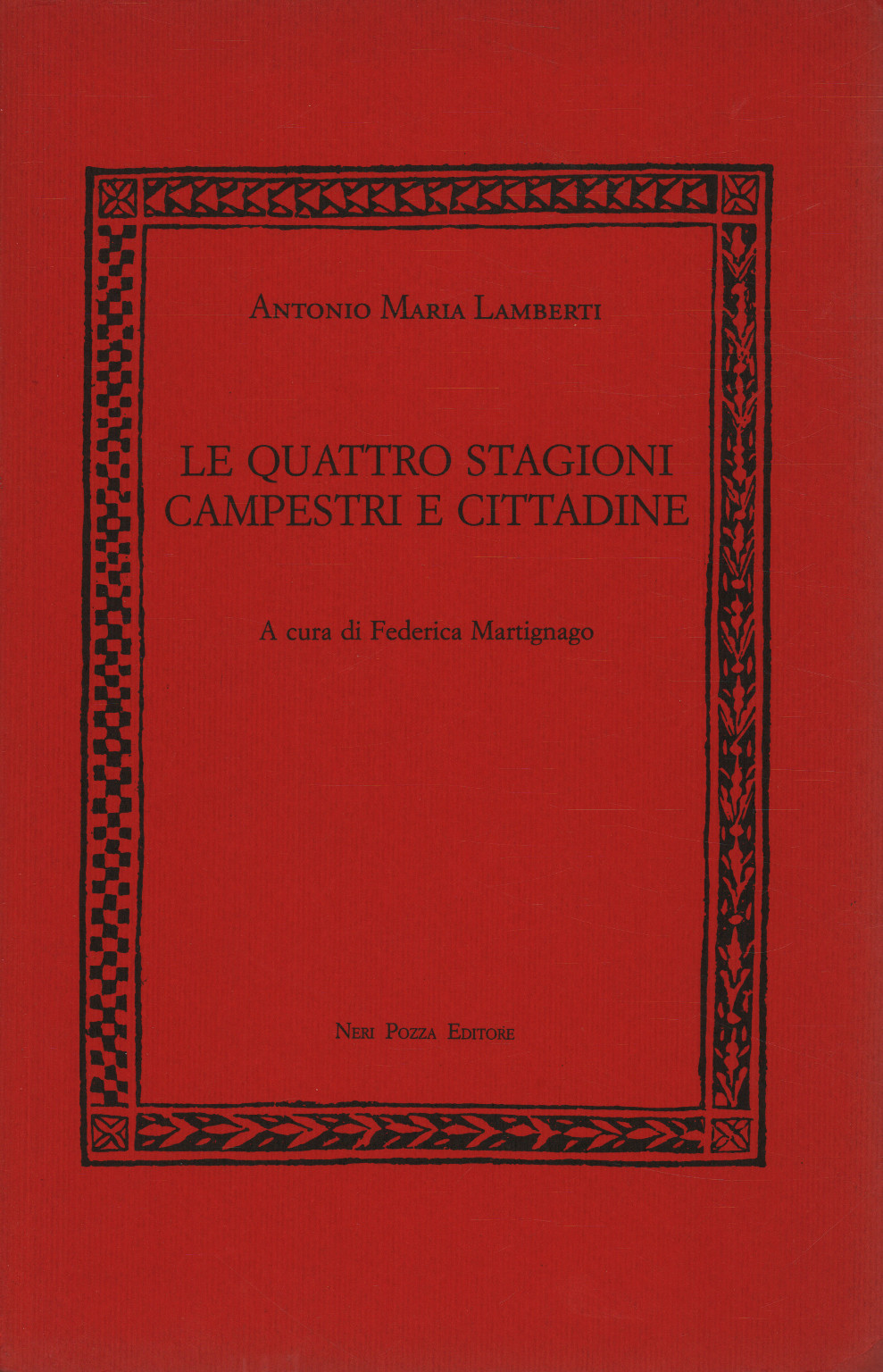 Le quattro stagioni campestri e cittadine, s.a.