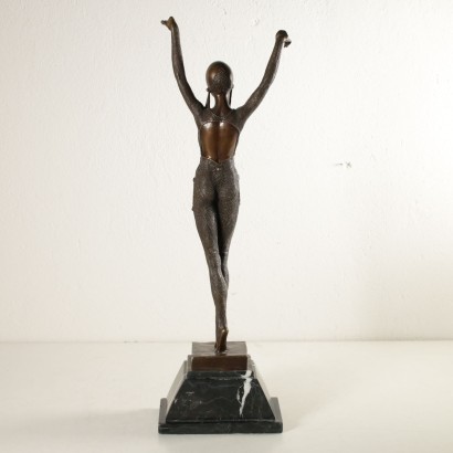 Ballerina Bronze Sculpture Copy of Demetre Haralamb Chiparus France