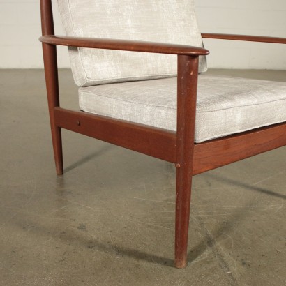 Pair of Armchairs by Grete Jalk Vintage Denmark 1950s-1960s