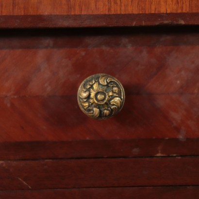 Pair of Nightstands with Decorated Tiles Italy 20th Century