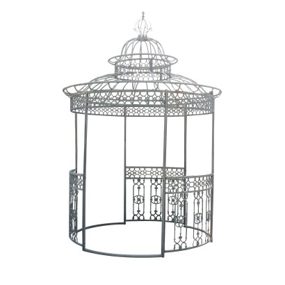 French Gazebo Cast Iron Round Structure