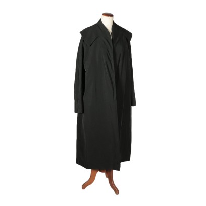 Vintage Black Coat Made in Italy 1950s