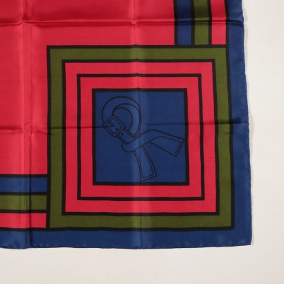 Vintage Scarf by Roberta di Camerino with Logo 1970s