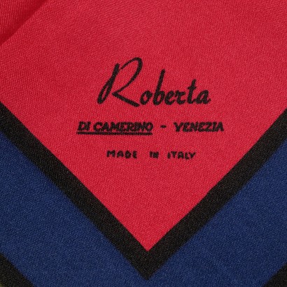 Vintage Scarf by Roberta di Camerino with Logo 1970s