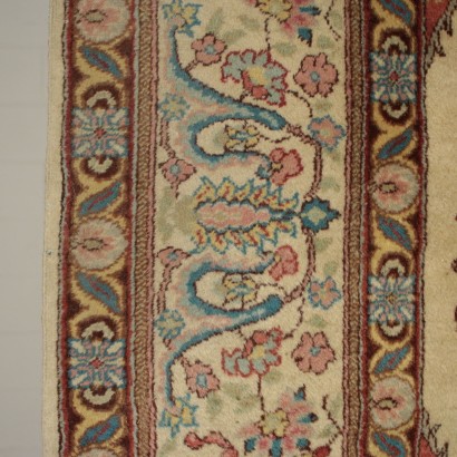 Tapis Tabriz Cotone Laine Fabrication manuelle Iran Années 80