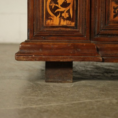 Inlayed Walnut Chest Italy 18th Century