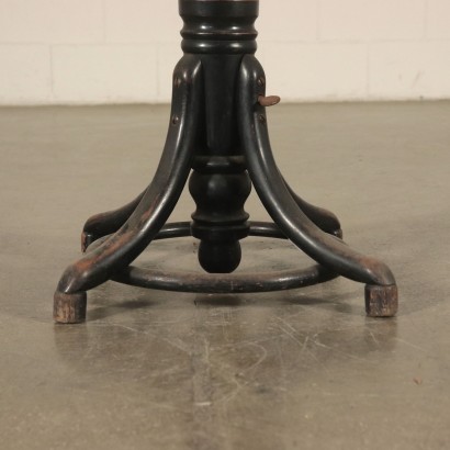 Tabouret Mondus Hêtre courbé Autriche Premier '900