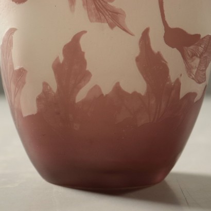 Vase en Style Art Nouveau Verre '900