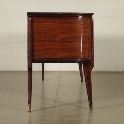 Commode avec Miroir Placage de Palissandre Italie Années 50