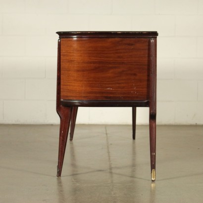 Commode avec Miroir Placage de Palissandre Italie Années 50