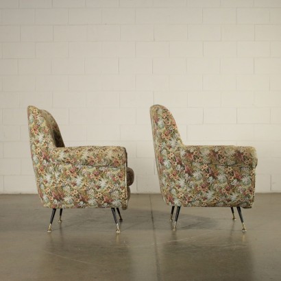 Vintage Armchairs Italy 1950's-1960's