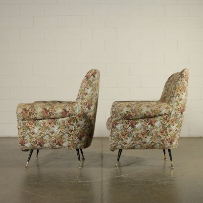 Vintage Armchairs Italy 1950's-1960's