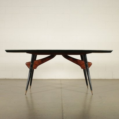 Rosewood Veneered Vintage Table Italy 1950s-1960s