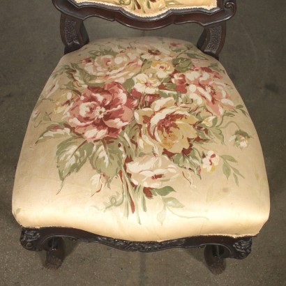 Chaise Noyer Fabriqué en Italie '800