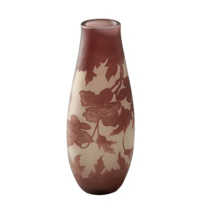 Vase en Style Art Nouveau Verre '900