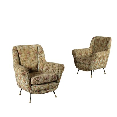 Vintage Armchairs Italy 1950's-1960's