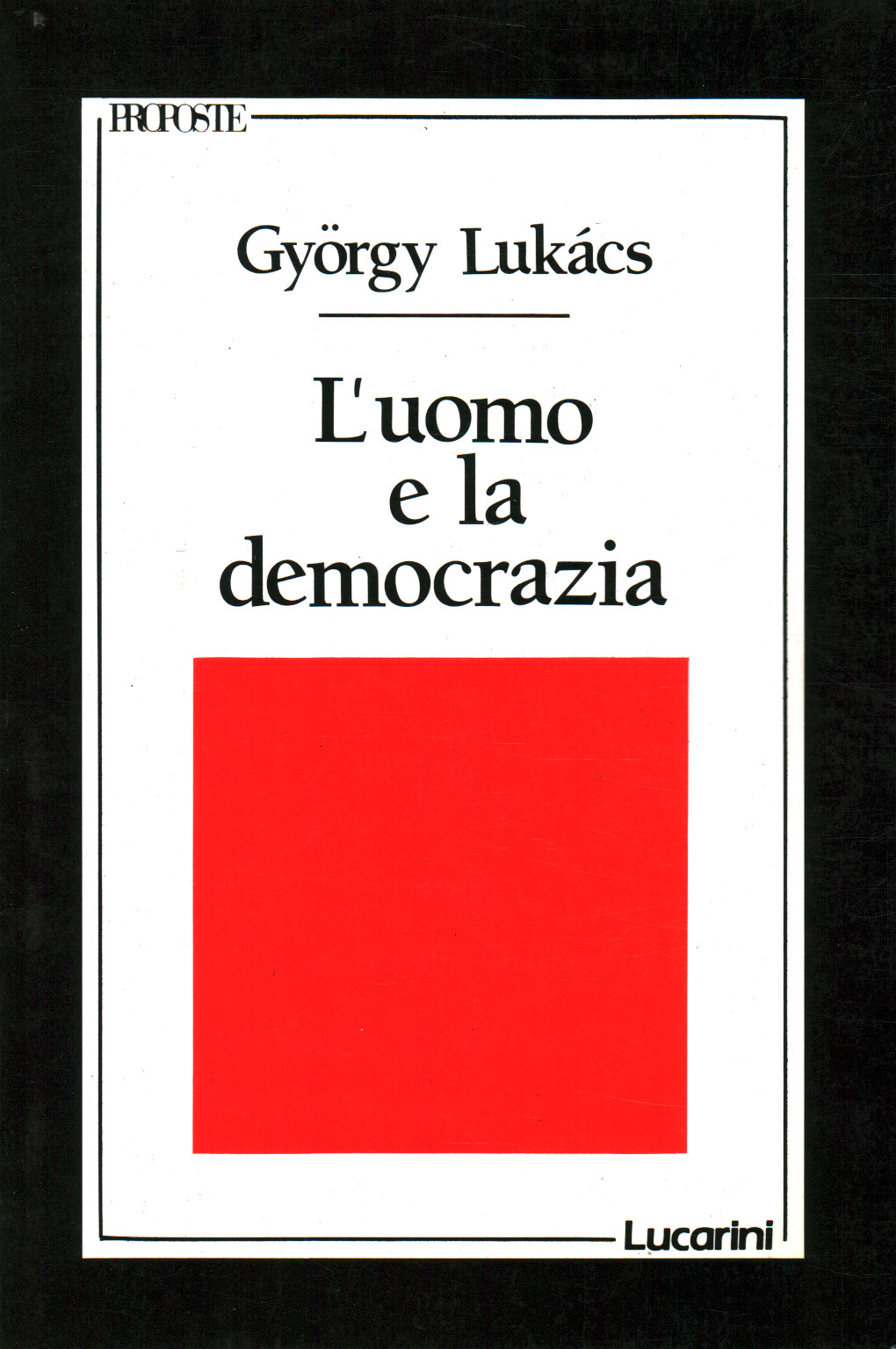 L uomo e la democrazia, s.a.