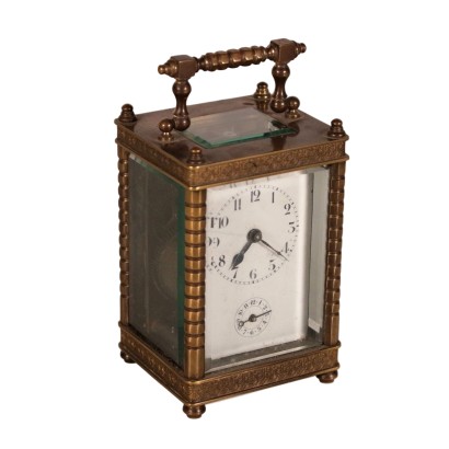 Bronze Carriage Clock 19th Century