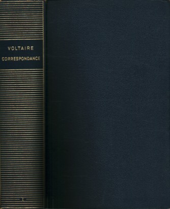 Corrispondance de Voltaire (tomo I)