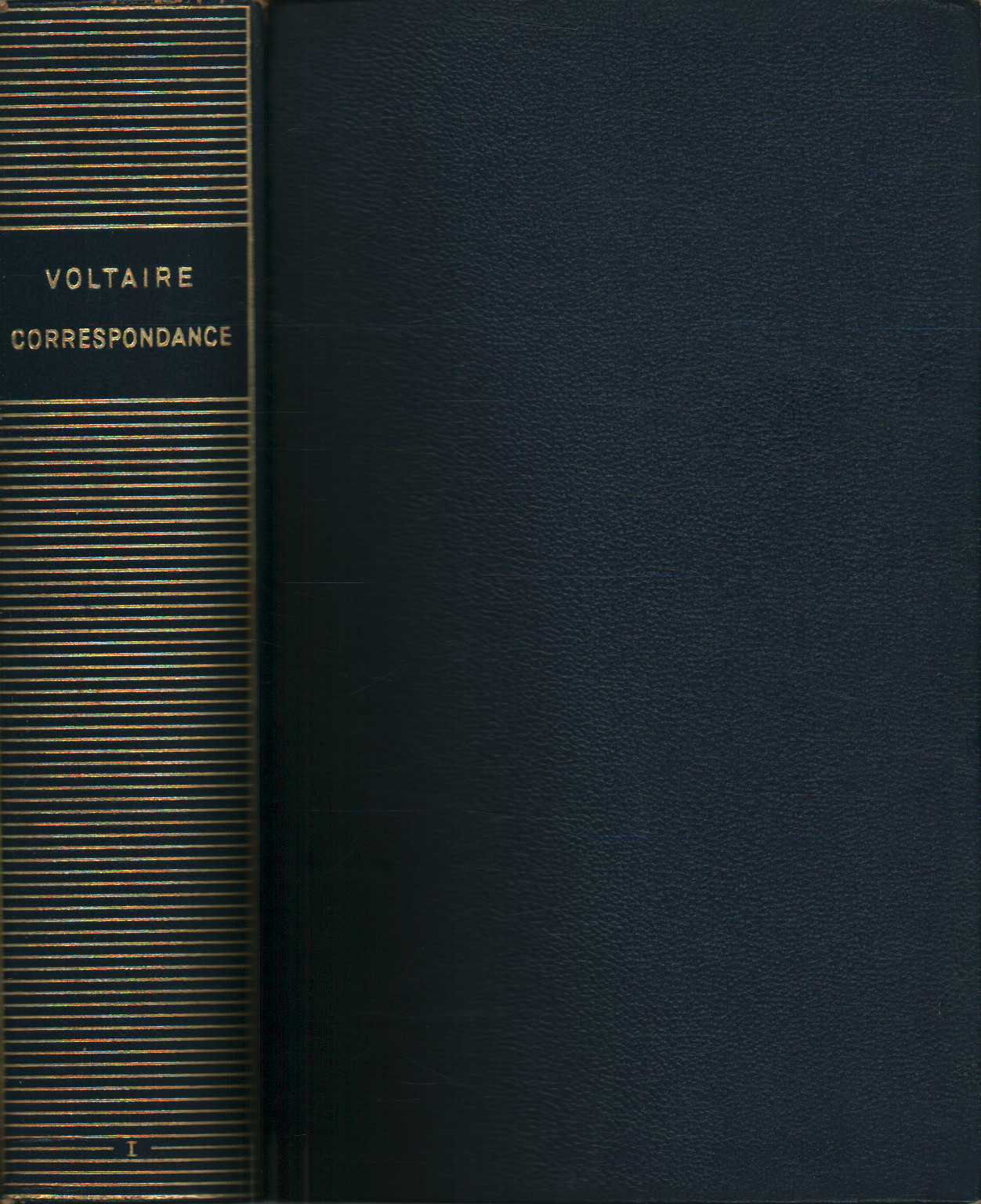 Corrispondance de Voltaire (tome I), s.a.