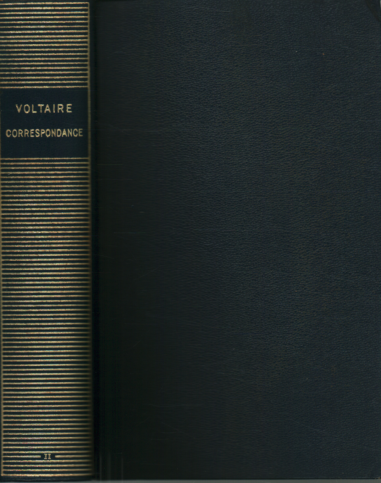Corrispondance de Voltaire (tomo II), s.una.
