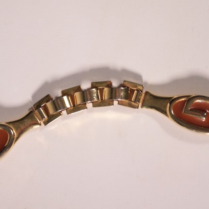 Vintage Gucci Belt Gilt Metal 1970s