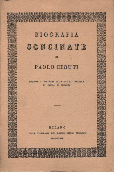 Biografia soncinate, s.a.