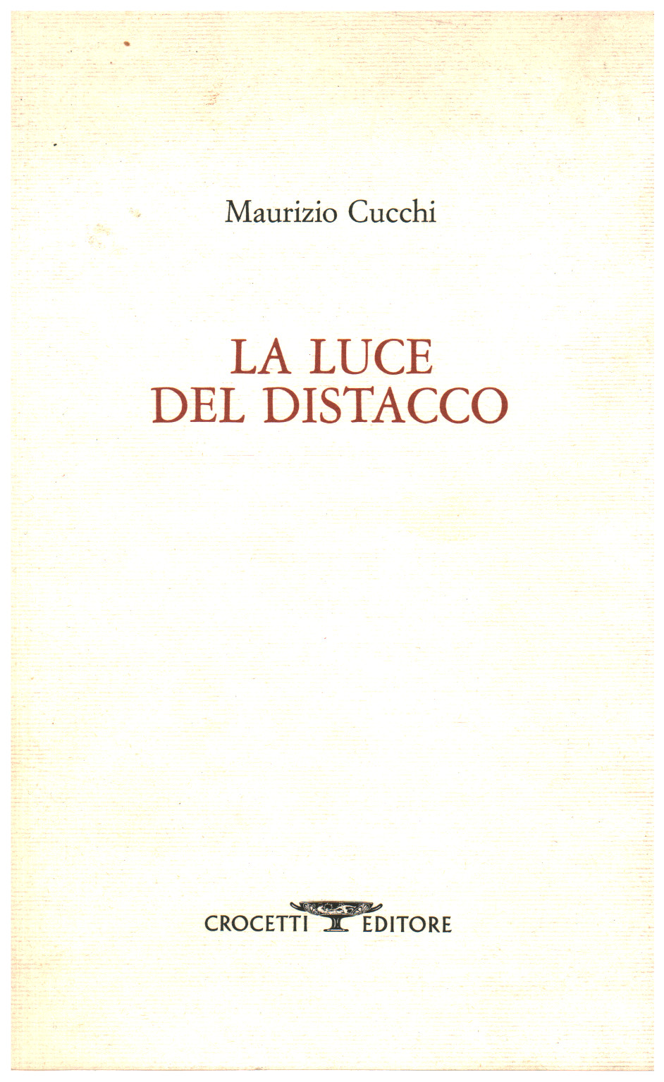 La luce del distacco, s.a.