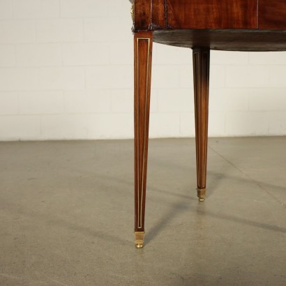 Directoire Game Table Mahogany Veneer 19th Century