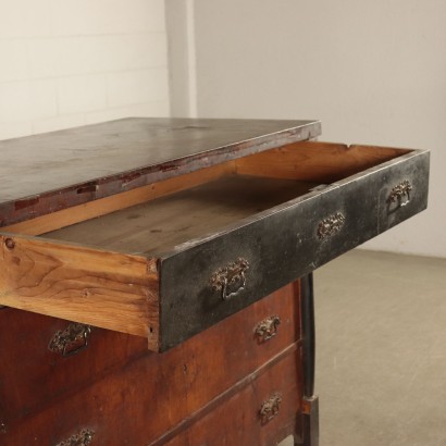 Empire Style Walnut Dresser Italy Early 19th Century